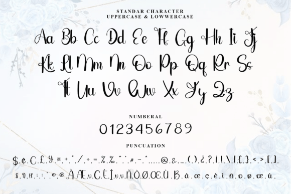 Birthday Font preview 4