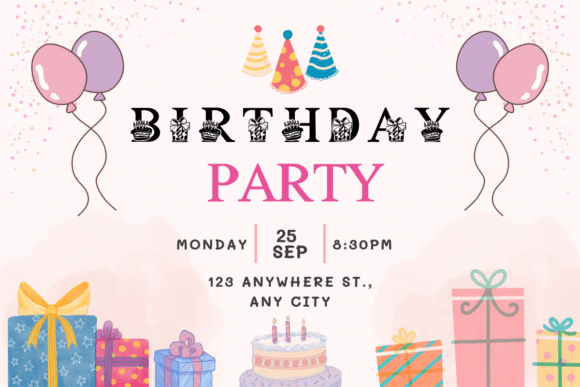 Birthday Cake Font preview 4