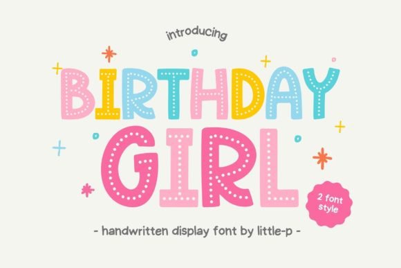 Birthday Girl Font