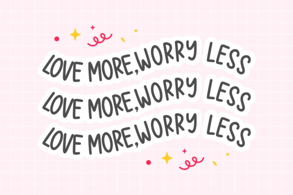 Birthday Notes Font preview 4