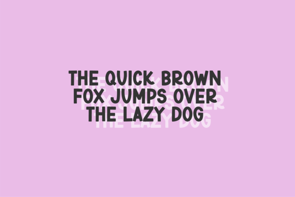 Birthday Party Font preview 2