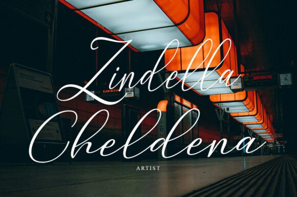 Birthday Signature Font preview 3
