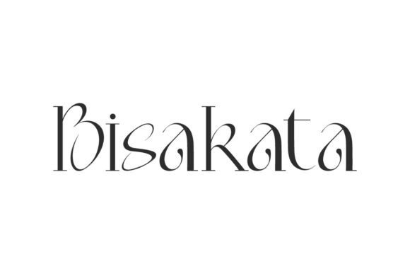 Bisakata Font Bisakata Font