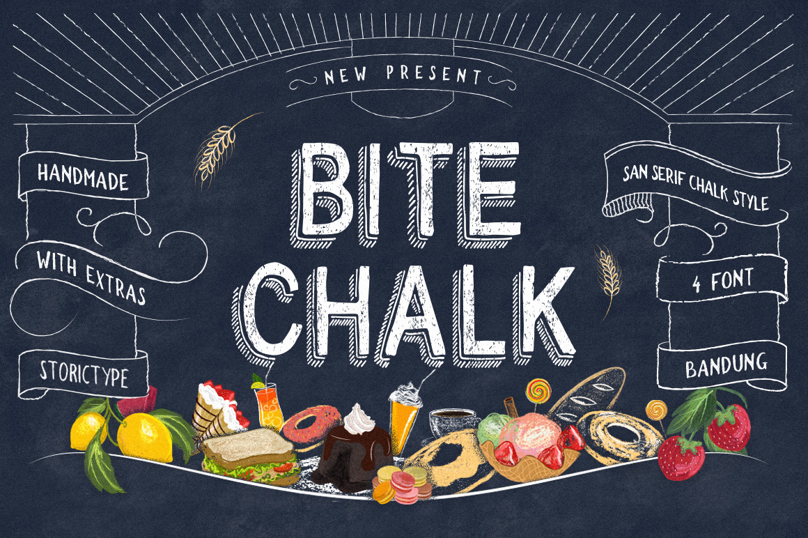 BiteChalk Font BiteChalk Font