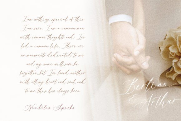 Bitter Love Font preview 4