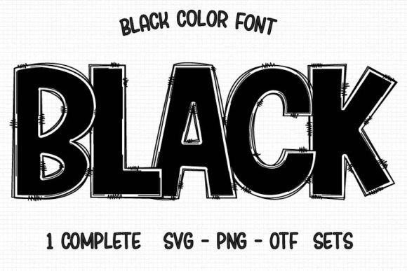 Black Font Black Font