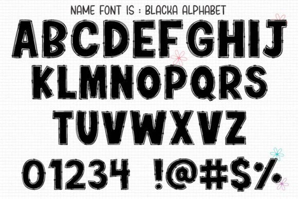 Black Font preview 2