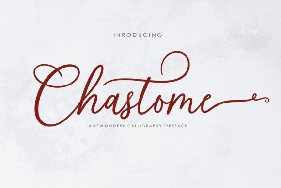 Chastome Script Font