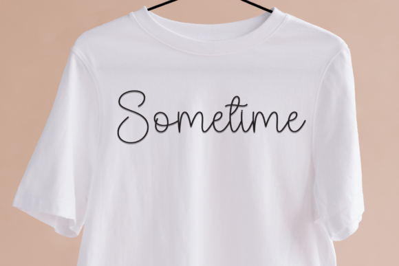 Blooming Font preview 4