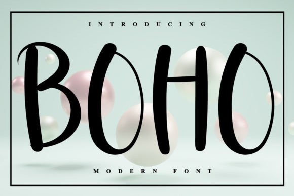 Boho Font