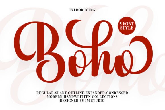 Boho Font