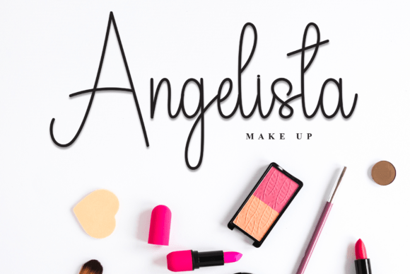 Book Signature Font preview 4