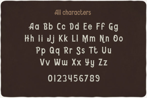 Bourbon Font preview 2