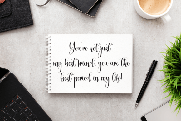 Bride Font preview 3