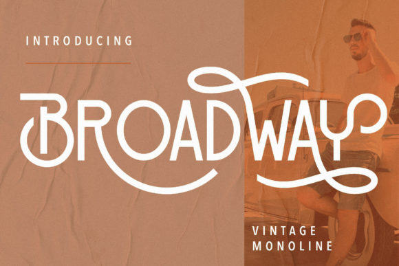Broadway Font Broadway Font