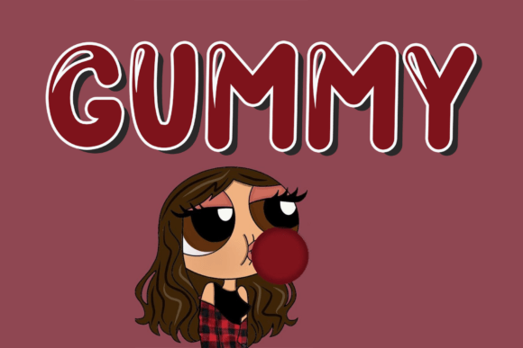 Bubble Font preview 2