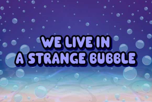 Bubble Font preview 4