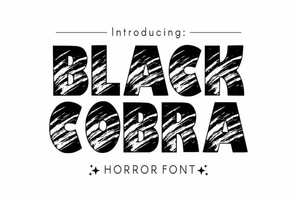 Black Cobra Font