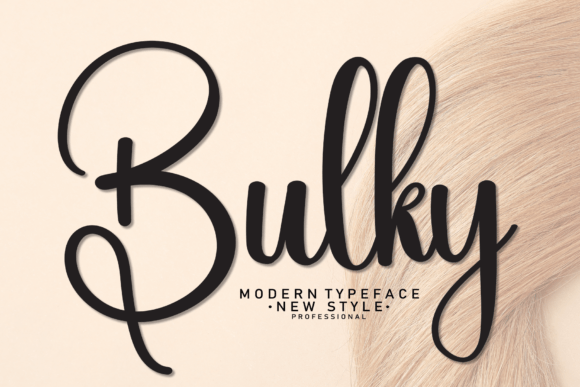 Bulky Font Bulky Font