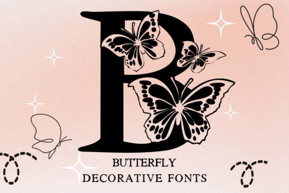 Butterfly Font Butterfly Font