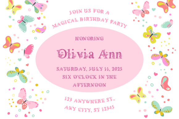Butterfly Font preview 4