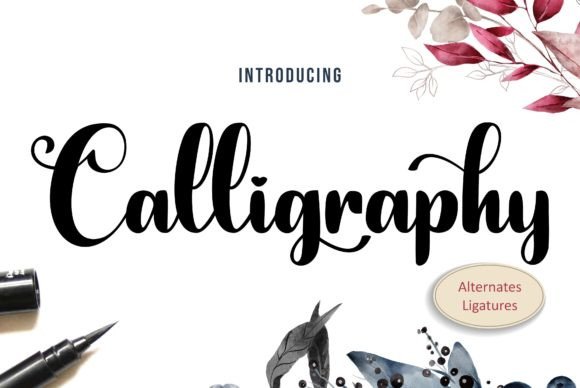 Calligraphy Font Calligraphy Font