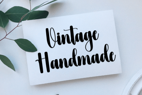 Calligraphy Font preview 2