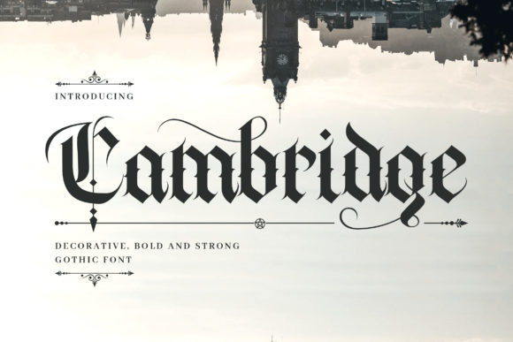 Cambridge Font Cambridge Font