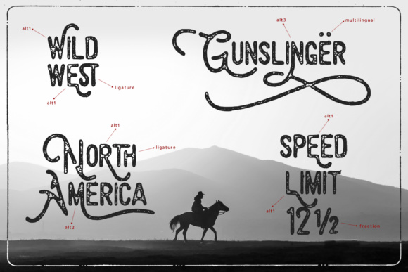 Billyforges Font preview 3