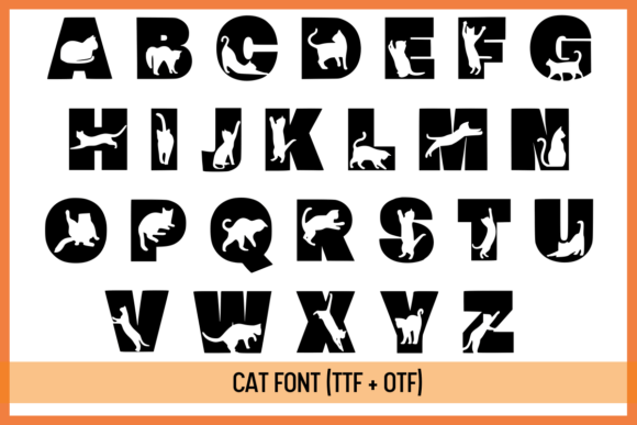 Cat Font preview 2