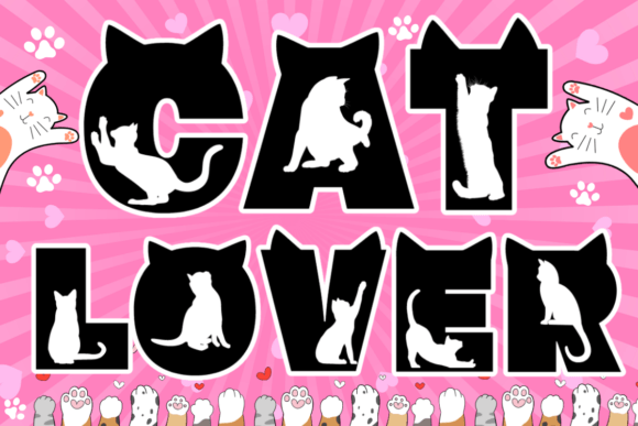 Cat Lover Font Cat Lover Font