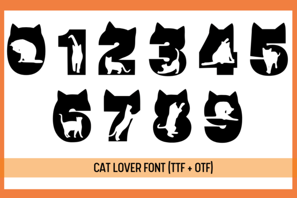 Cat Lover Font preview 3