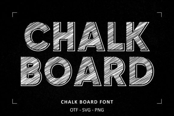 Chalkboard Font