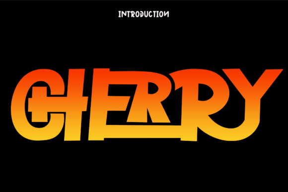Cherry Font preview 2
