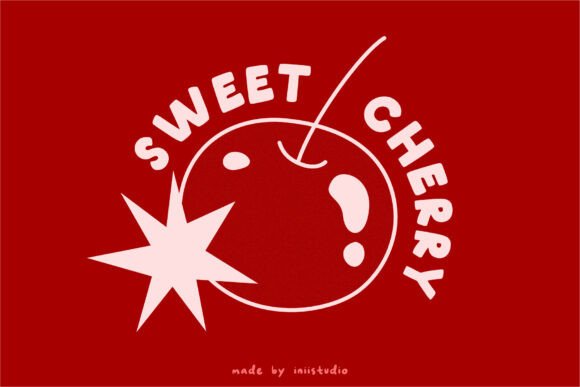 Cherry Font preview 2