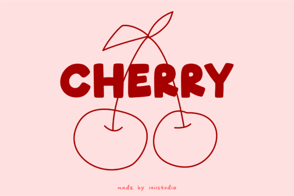 Cherry Font preview 3