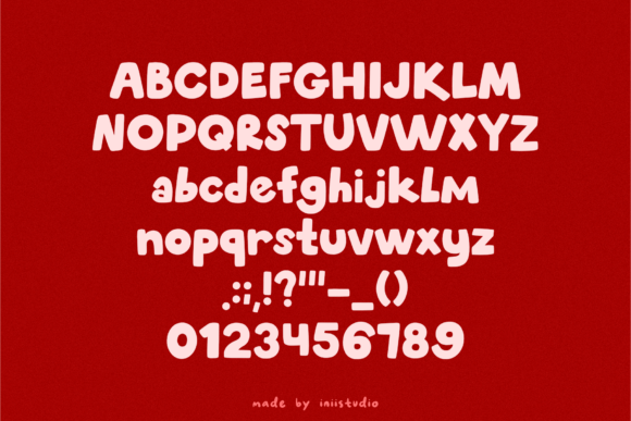 Cherry Font preview 4