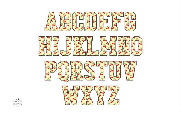 Cherry Font preview 2