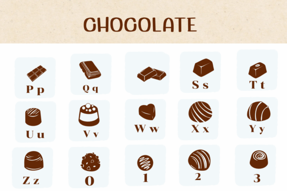Chocolate Font preview 3