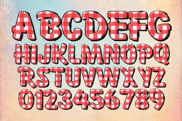 Christmas Font preview 3