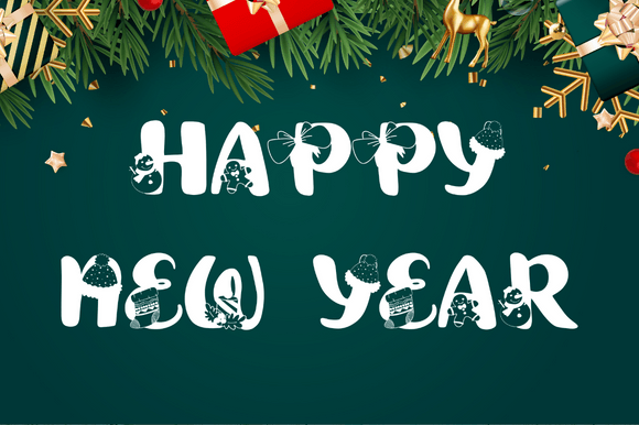 Christmas Font preview 2
