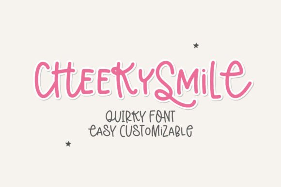 Cheeky Smile Font