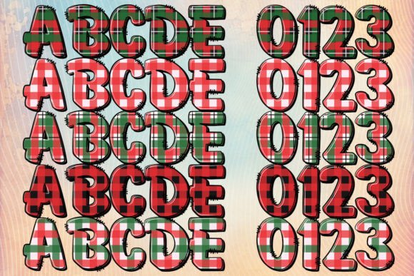 Christmas Font preview 3