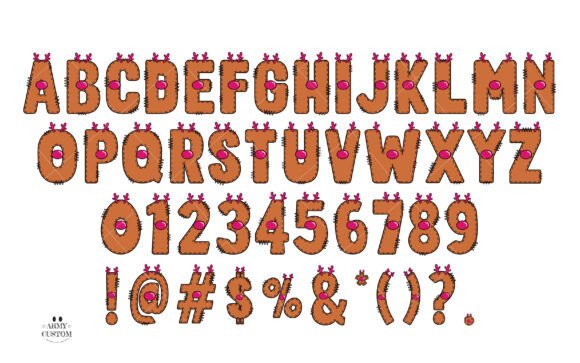 Christmas Army Bundle Font preview 4