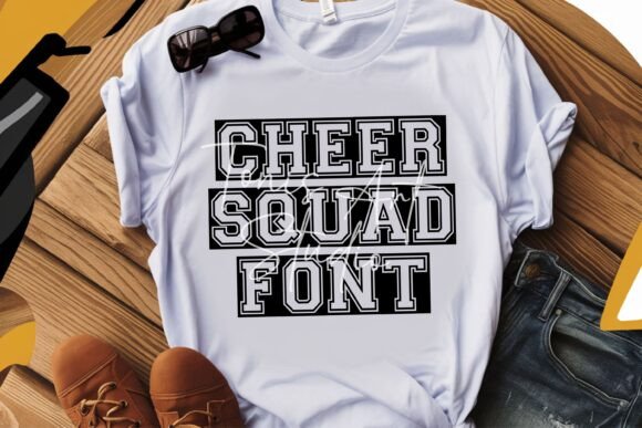 Cheer Squad Font preview 2