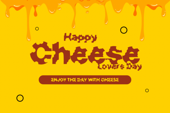 Cheese Font preview 3