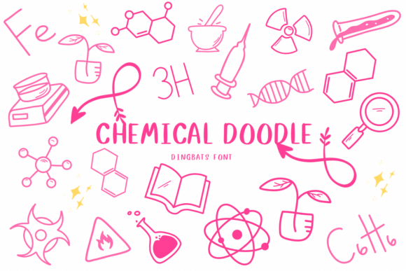 Chemical Doodle Font