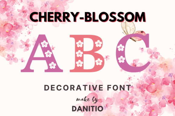 Cherry Blossom Font