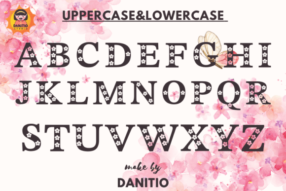 Cherry Blossom Font preview 2