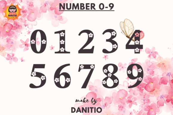 Cherry Blossom Font preview 3
